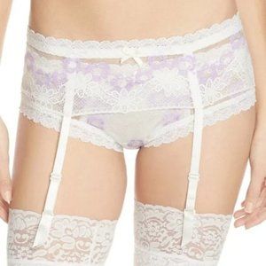 Hanky Panky "Violet Flower" Garter Belt